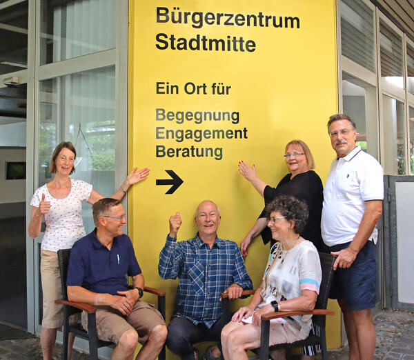 Gruppenfoto der Freiwilligen Agentur Leonberg