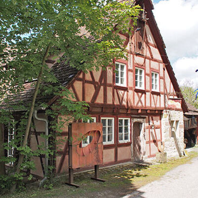 Bild vergr&ouml;&szlig;ern: Felsensägmühle (Foto: Karl Schuwerk - www.fahrrad-tour.de)