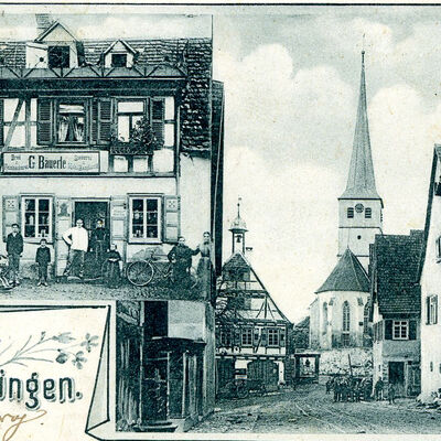 Bild vergr&ouml;&szlig;ern: Historischer Ortsrundgang durch Höfingen