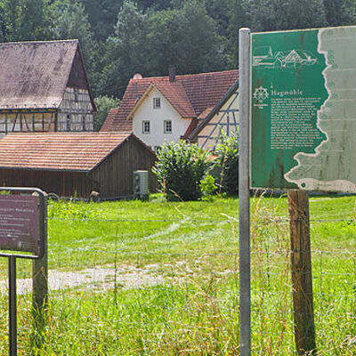 Bild vergr&ouml;&szlig;ern: Hagenmühle  (Foto: Karl Schuwerk - www.fahrrad-tour.de)