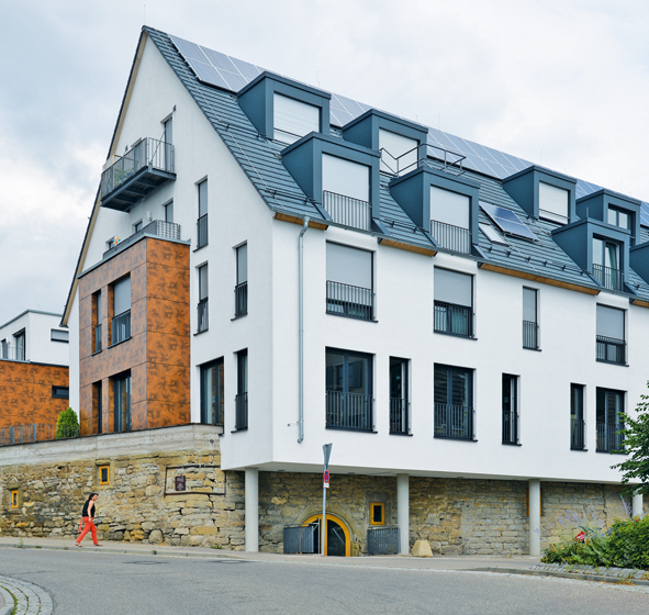 Stadtbücherei Zweigstelle Höfingen Außenansicht (Foto: strobel.design.)