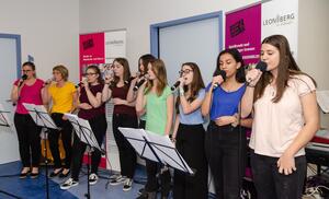 Bild vergr&ouml;&szlig;ern: Fachbereich Gesang (popular) an der Jugendmusikschule (Foto: Maryna Livakivska)