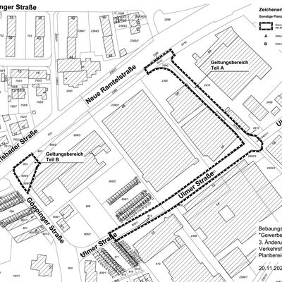 Bebauungsplan Gewerbegebiet Ramtel I