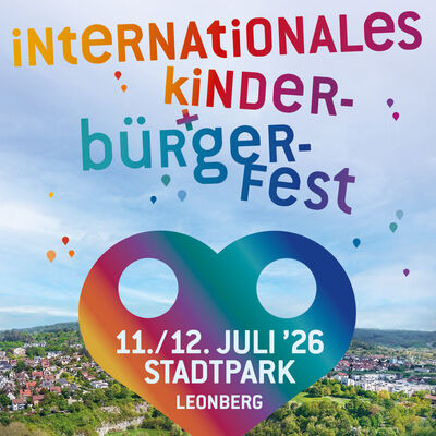Bild vergr&ouml;&szlig;ern: Internationales Kinder und Bürgerfest 2026 Visual