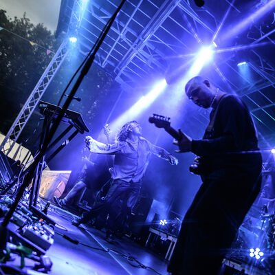 Bild vergr&ouml;&szlig;ern: Die Band Yeast Machine beim rockXplosion 2024