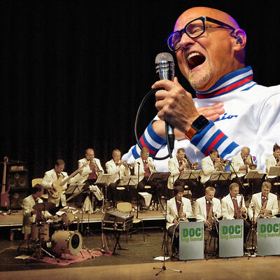 Bild vergr&ouml;&szlig;ern: Doc´s Big Band - David Hanselmann Foto Albrecht Jentner