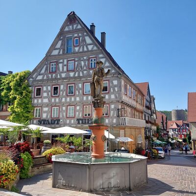 Bild vergr&ouml;&szlig;ern: Marktplatz Besigheim